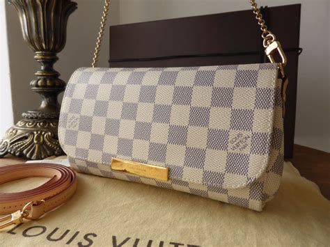 louis vuitton favorite pm damier azur replica|louis vuitton damier azur vintage.